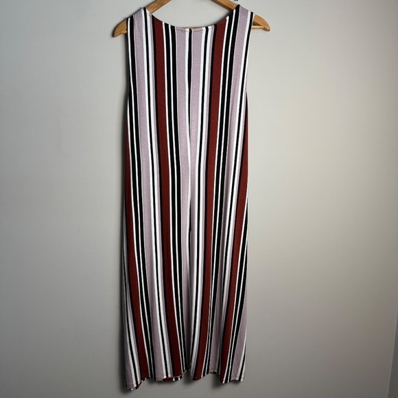 NEW Torrid 4 Women's Sleeveless Striped Twist Front Dress Bodycon Size 26 - Picture 6 of 14